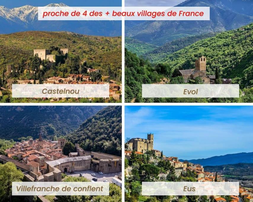 Maison 4 Pers Avec Jardin Au Pied Des Montagnes Ria Luaran gambar