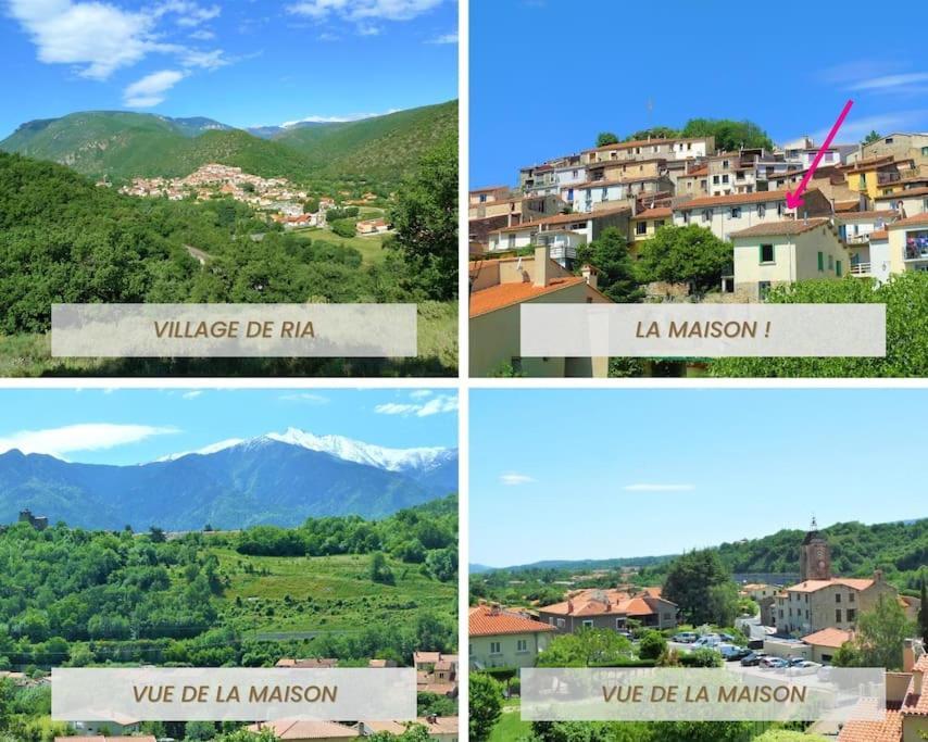 Maison 4 Pers Avec Jardin Au Pied Des Montagnes Ria Luaran gambar